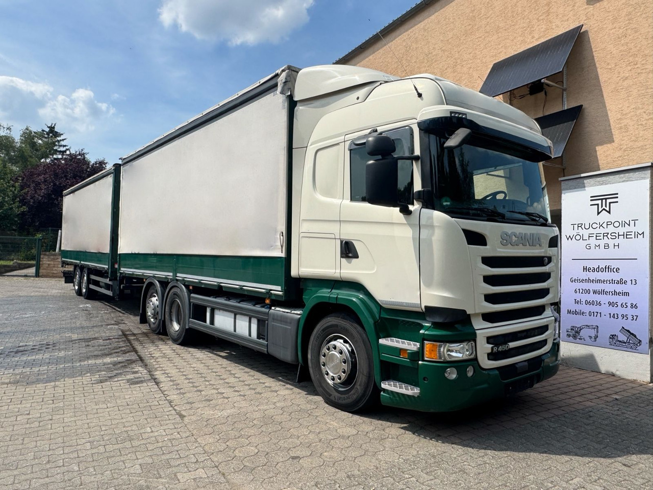 Scania R450/Kupplungspedal/6x2/2xBett/Top-Zustand! - شاحنة ستارة: صورة 1 Scania R450/Kupplungspedal/6x2/2xBett/Top-Zustand! - شاحنة ستارة: صورة 1
