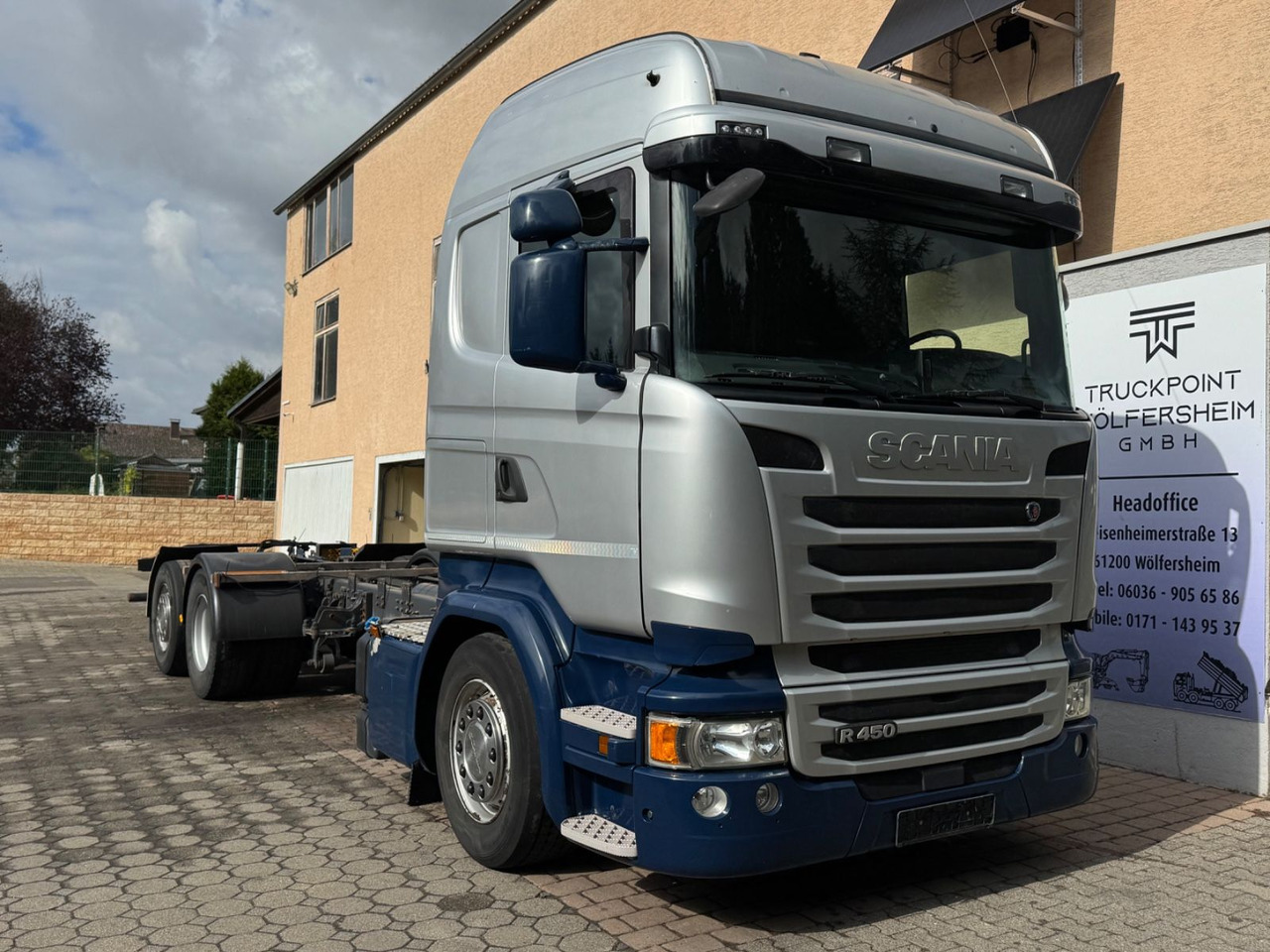 Scania R450/Retarder/Lenk-Lift/Highline - شاحنة هيكل كابينة: صورة 1 Scania R450/Retarder/Lenk-Lift/Highline - شاحنة هيكل كابينة: صورة 1
