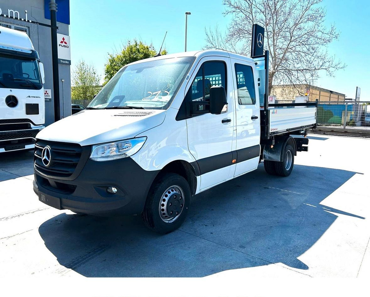 Mercedes Sprinter 515 Ribaltabile Trilaterale 7 Po - قلاب صغير, الشاحنات الصغيرة كابينة مزدوجة: صورة 1 Mercedes Sprinter 515 Ribaltabile Trilaterale 7 Po - قلاب صغير, الشاحنات الصغيرة كابينة مزدوجة: صورة 1