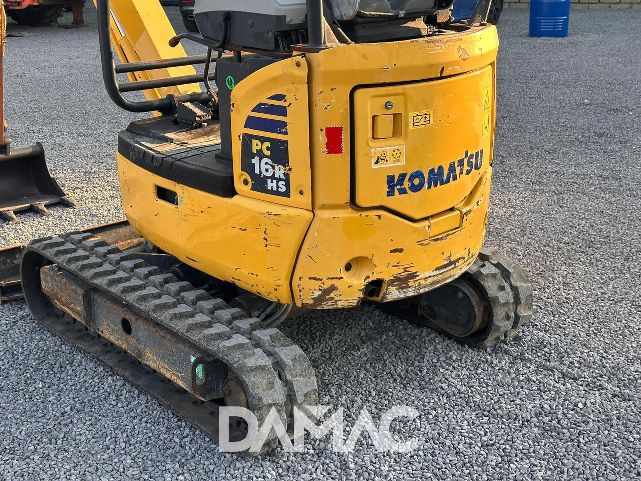 KOMATSU PC16R-3HS - حفارة مُصَّغرة: صورة 5 KOMATSU PC16R-3HS - حفارة مُصَّغرة: صورة 5