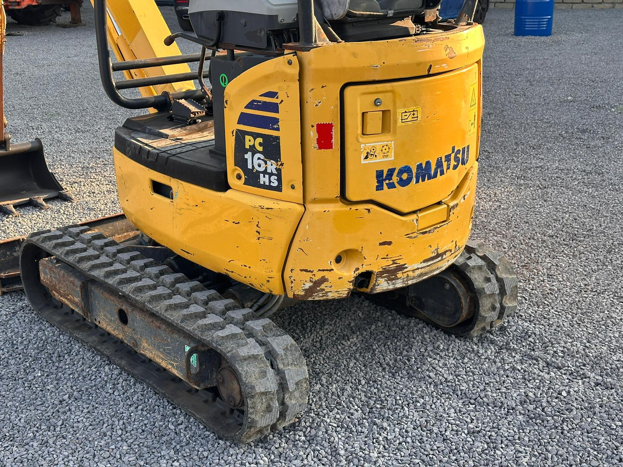KOMATSU PC16R-3HS - حفارة مُصَّغرة: صورة 5 KOMATSU PC16R-3HS - حفارة مُصَّغرة: صورة 5