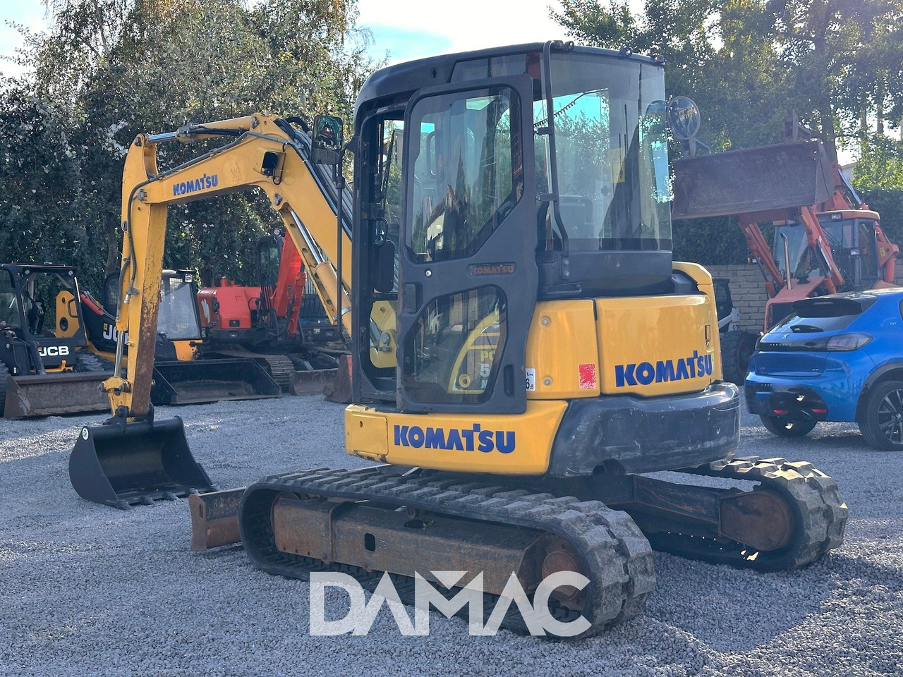 KOMATSU PC55MR-3 - حفارة مُصَّغرة: صورة 3 KOMATSU PC55MR-3 - حفارة مُصَّغرة: صورة 3