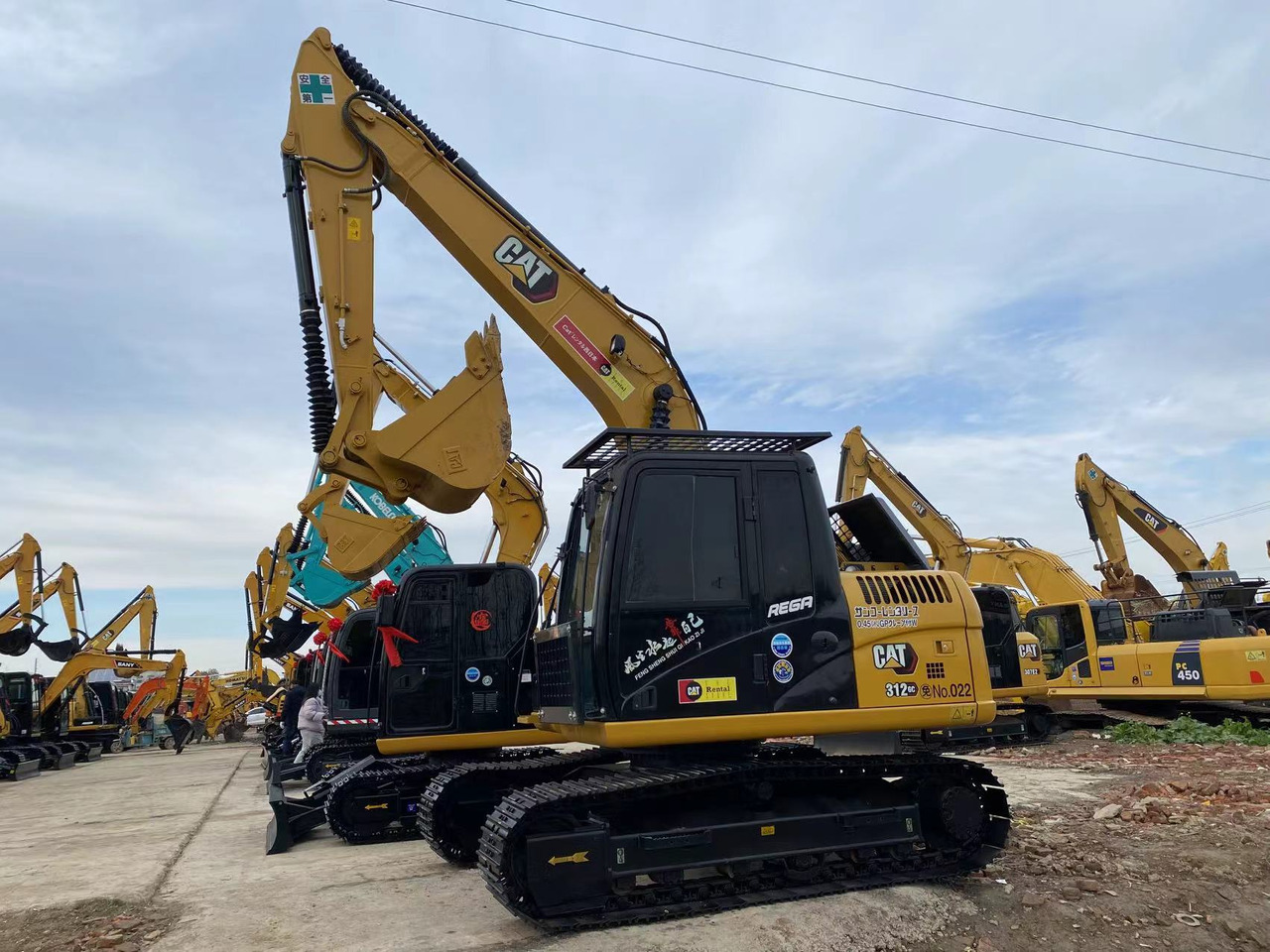 CATERPILLAR 312GC - حفار زحاف: صورة 1 CATERPILLAR 312GC - حفار زحاف: صورة 1