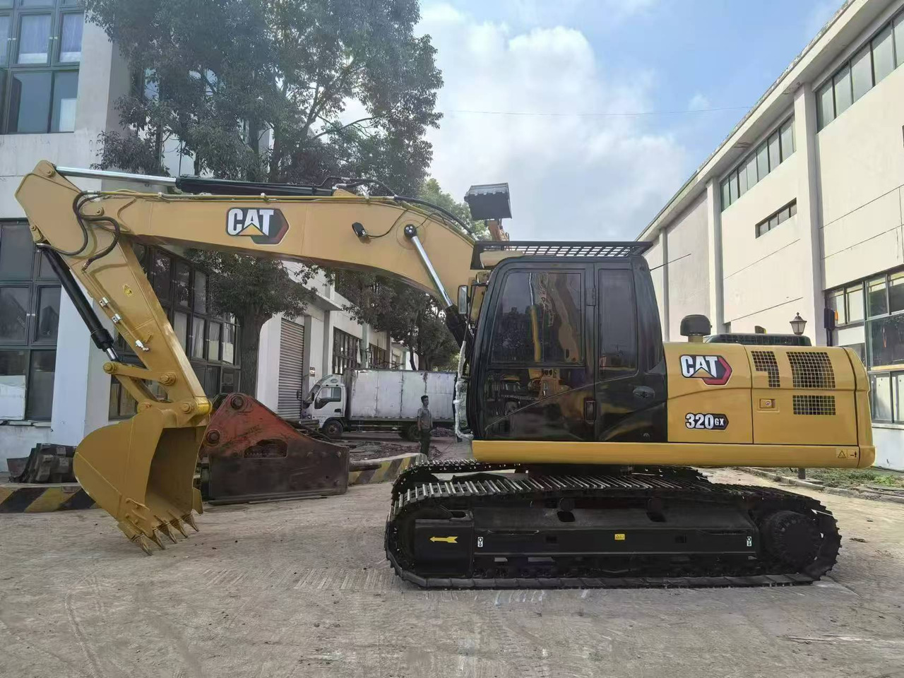 CATERPILLAR 320GX - حفار زحاف: صورة 1 CATERPILLAR 320GX - حفار زحاف: صورة 1