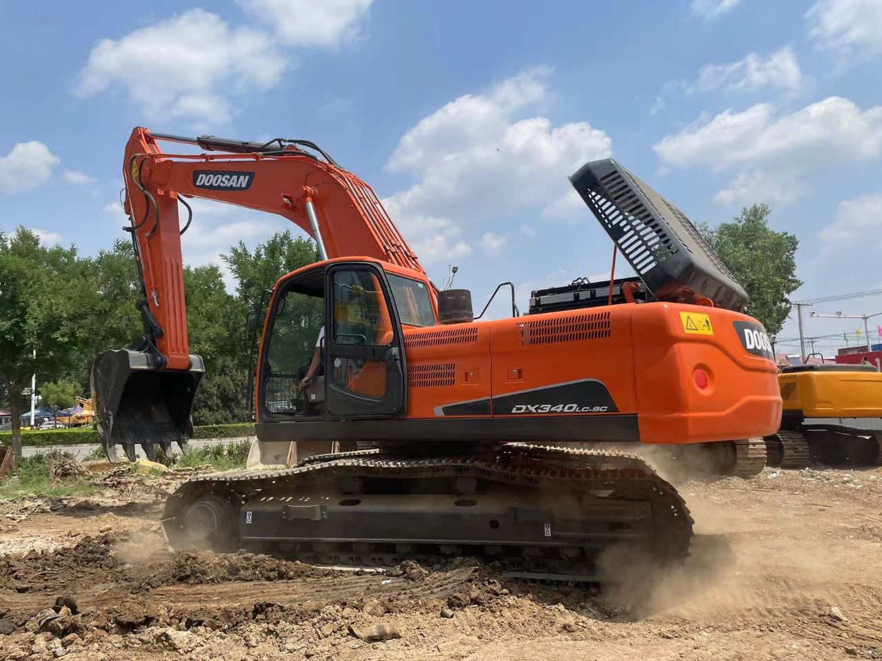 DOOSAN DX340 - حفار زحاف: صورة 5 DOOSAN DX340 - حفار زحاف: صورة 5