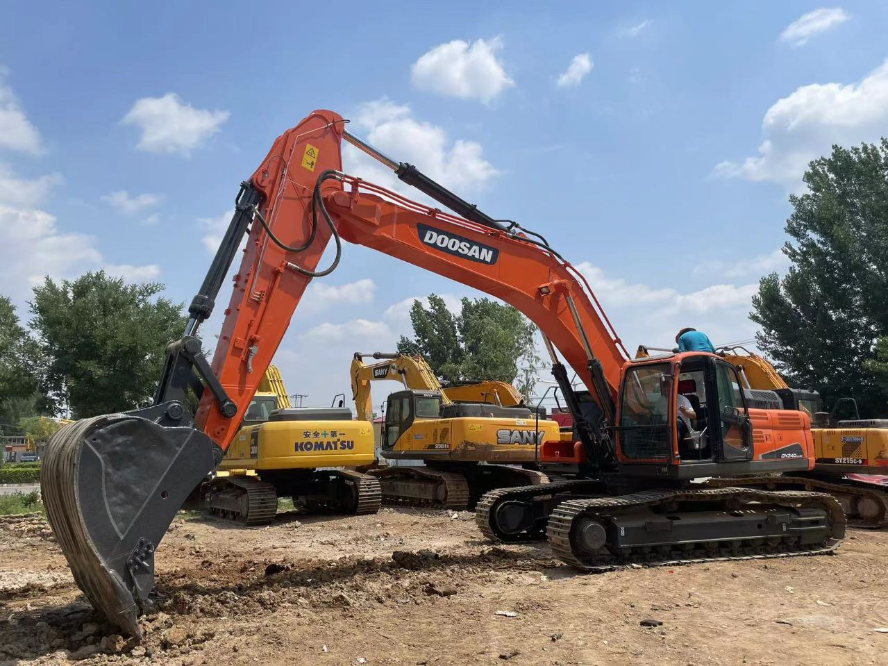 DOOSAN DX340 - حفار زحاف: صورة 3 DOOSAN DX340 - حفار زحاف: صورة 3