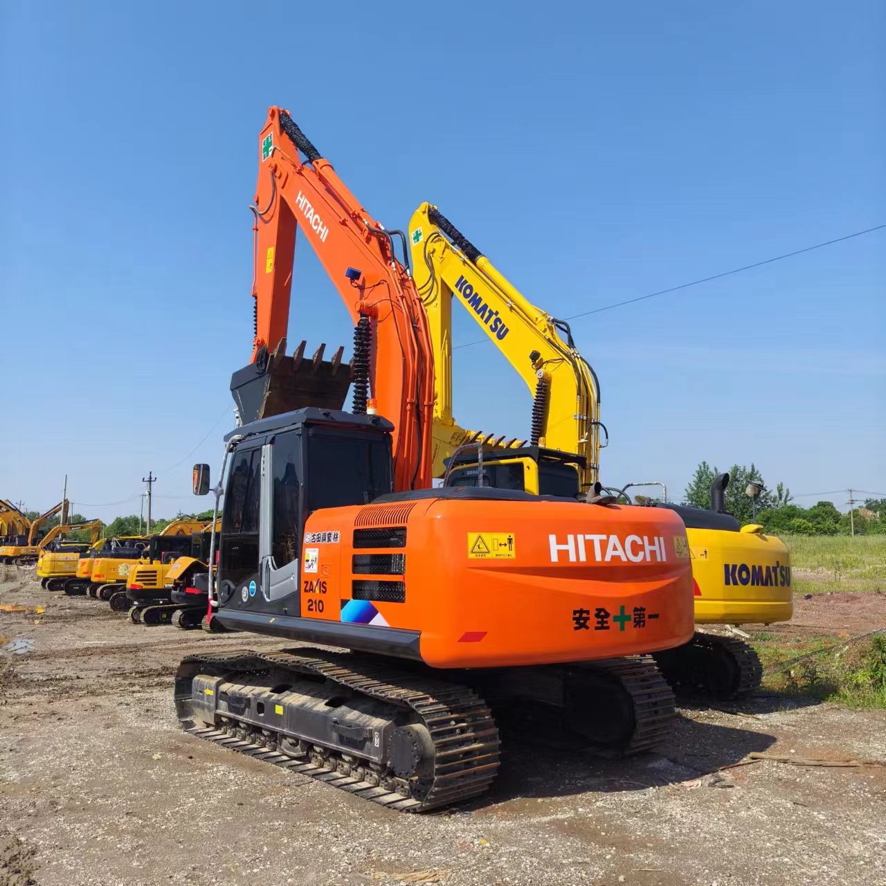 HITACHI ZX210 - حفار زحاف: صورة 2 HITACHI ZX210 - حفار زحاف: صورة 2