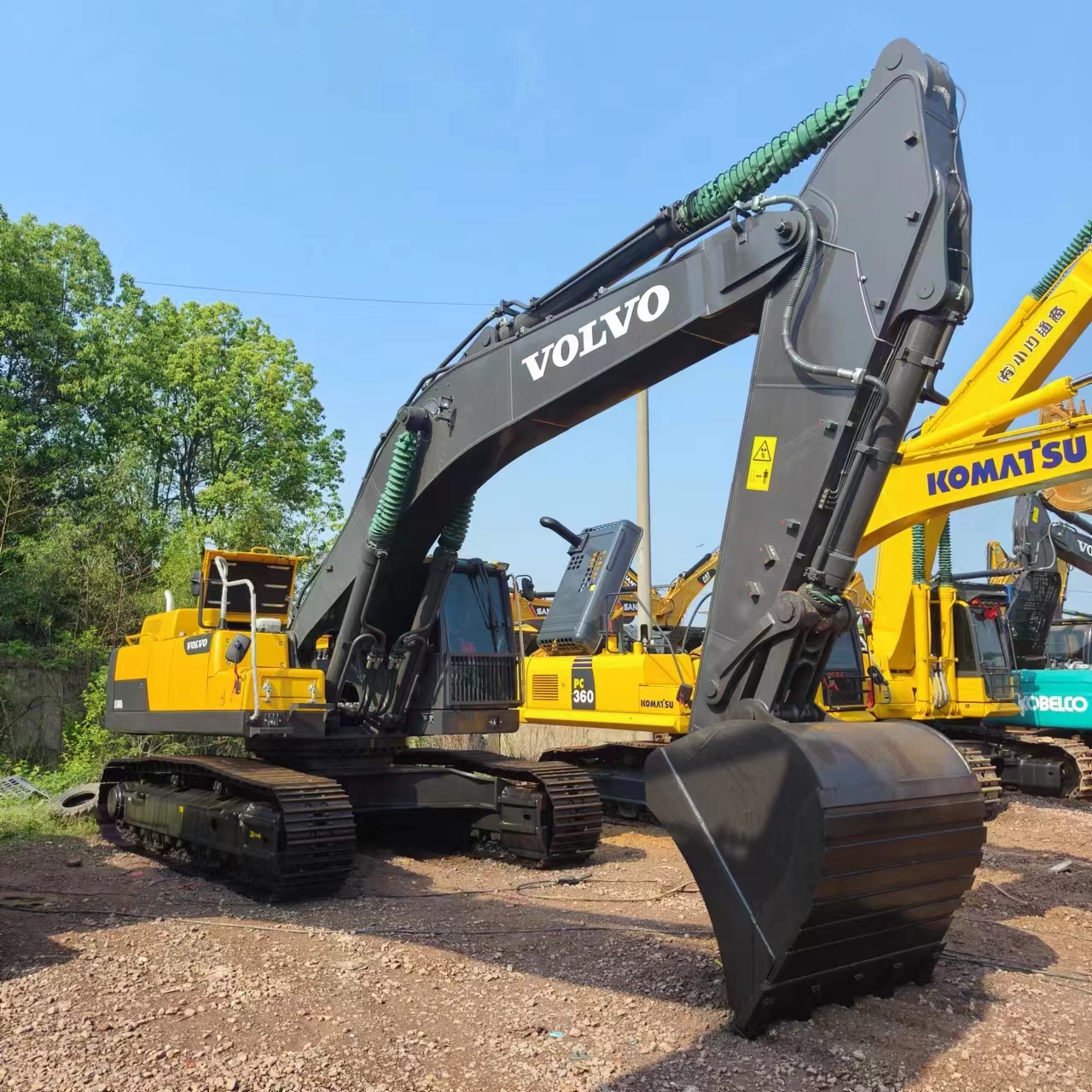 VOLVO EC480 - حفار زحاف: صورة 1 VOLVO EC480 - حفار زحاف: صورة 1