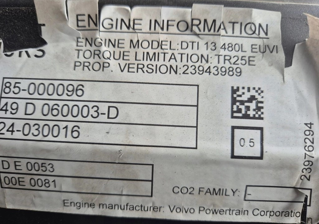 SILNIK KOMPLETNY RENAULT GAMA T RANGE EVO DTI 13 480 K5 EUVI - محرك: صورة 3 SILNIK KOMPLETNY RENAULT GAMA T RANGE EVO DTI 13 480 K5 EUVI - محرك: صورة 3
