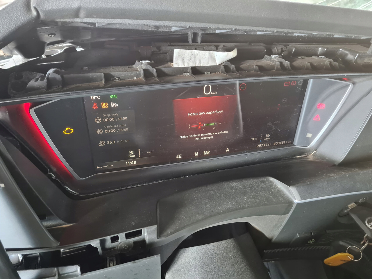 VOLVO ZEGARY LICZNIKI WYŚWIETLACZ VOLVO FH 5 FM 5 I-SAVE AUTOMAT 23595812 - لوحة القيادة: صورة 2 VOLVO ZEGARY LICZNIKI WYŚWIETLACZ VOLVO FH 5 FM 5 I-SAVE AUTOMAT 23595812 - لوحة القيادة: صورة 2