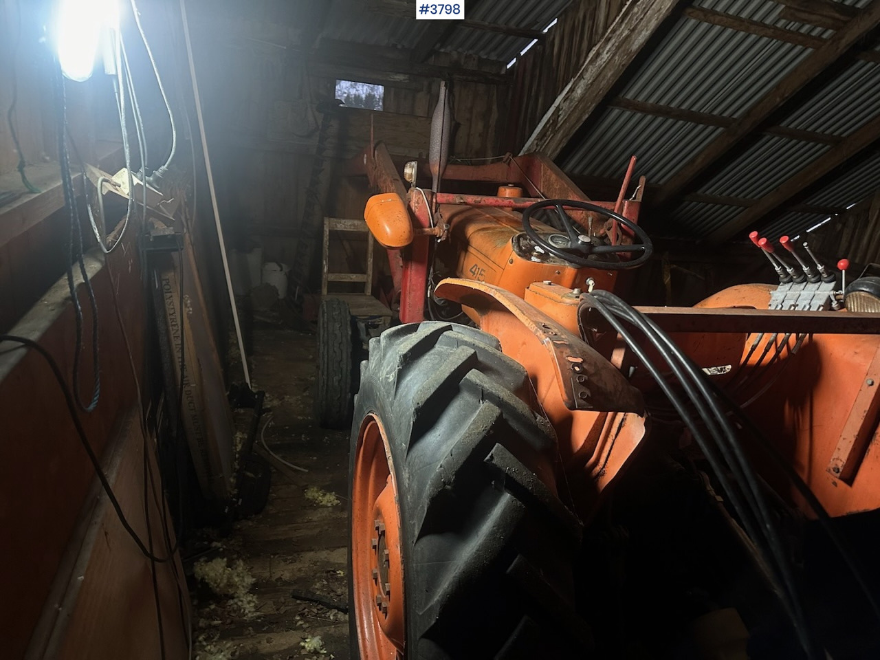 1900 Fiat 415 tractor w/ front loader and Wee edge mower - جرار: صورة 4 1900 Fiat 415 tractor w/ front loader and Wee edge mower - جرار: صورة 4