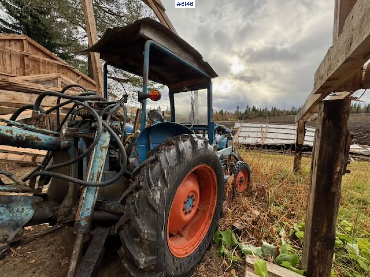 1962 Fordson Dexta with Hamjern backhoe attachment - جرار: صورة 5 1962 Fordson Dexta with Hamjern backhoe attachment - جرار: صورة 5