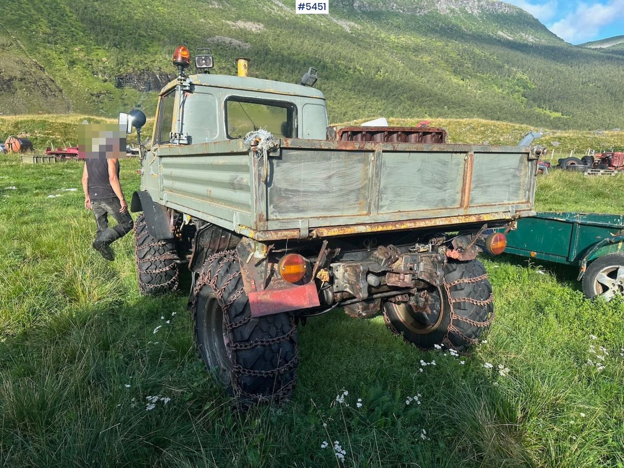 1967 Mercedes-Benz Unimog 406 - شاحنات مسطحة: صورة 5 1967 Mercedes-Benz Unimog 406 - شاحنات مسطحة: صورة 5