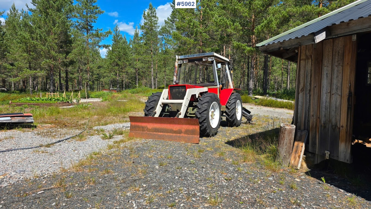 1975 Schilter UT6500 w/ Front loader, - جرار: صورة 1 1975 Schilter UT6500 w/ Front loader, - جرار: صورة 1
