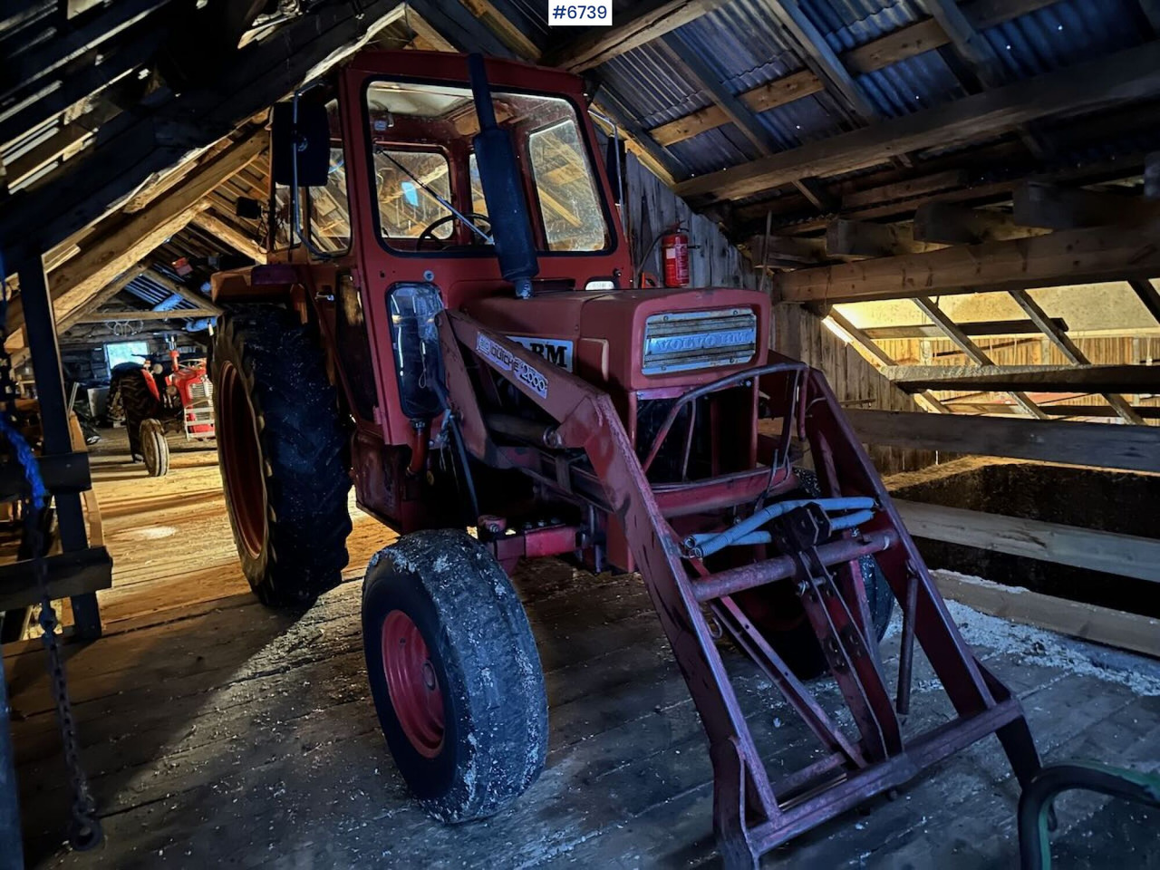 1978 Volvo BM 500 traktor m/ front loader. - جرار: صورة 3 1978 Volvo BM 500 traktor m/ front loader. - جرار: صورة 3