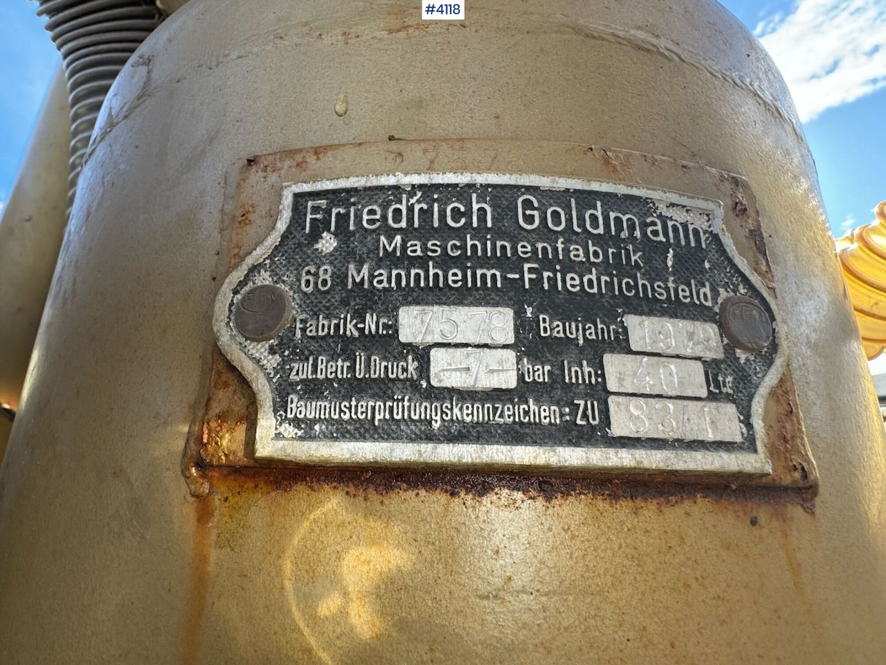 معدات الورش 1979 Friedrich Goldmann sandblaster: صورة 12