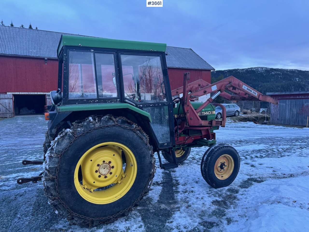 1980 John Deere 1140 Synchron w/ Front loader and bucket - جرار: صورة 4 1980 John Deere 1140 Synchron w/ Front loader and bucket - جرار: صورة 4