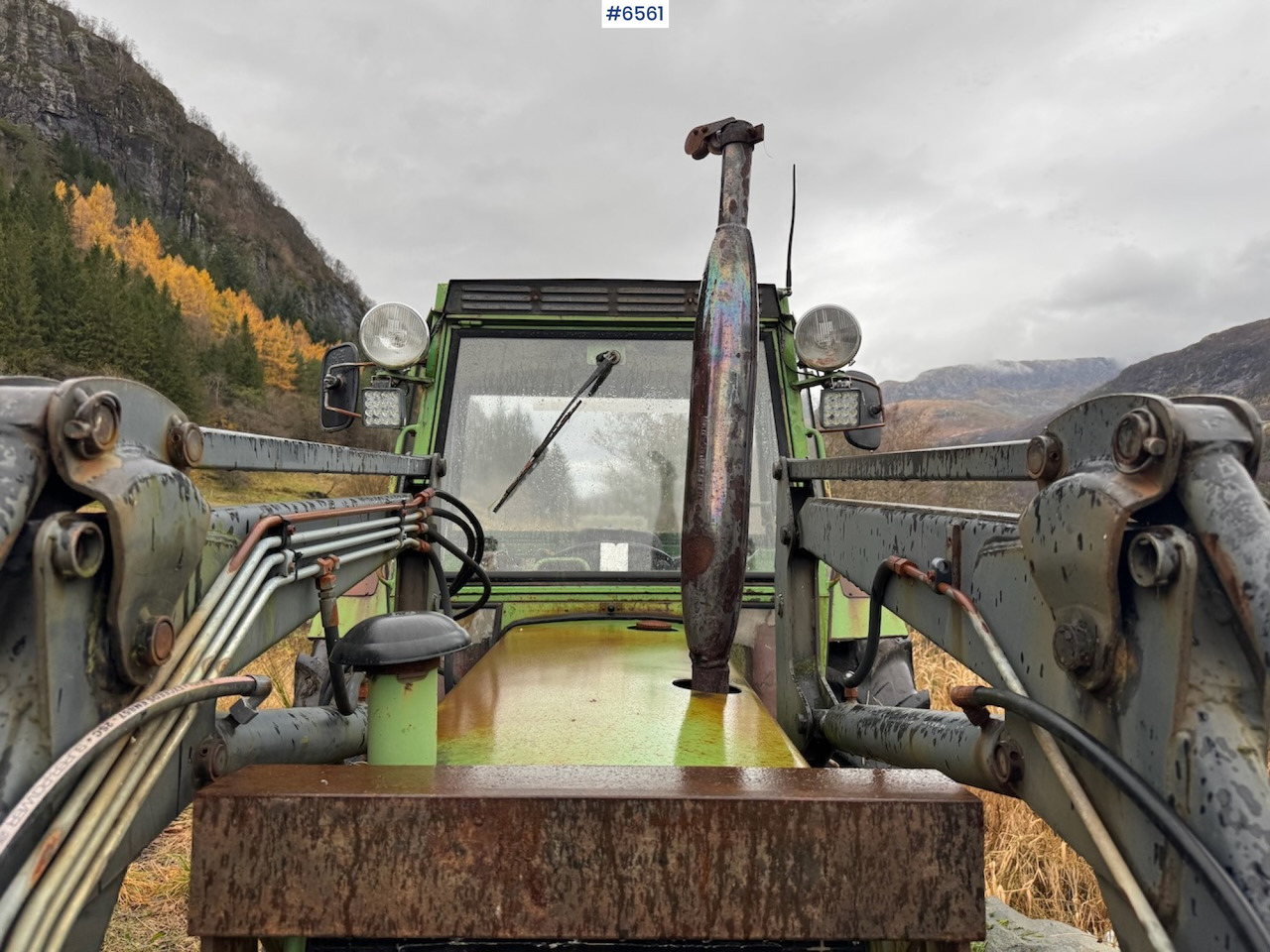 1981 Fendt Farmer 108 LS Turbomatik w/ front loader. - جرار: صورة 4 1981 Fendt Farmer 108 LS Turbomatik w/ front loader. - جرار: صورة 4