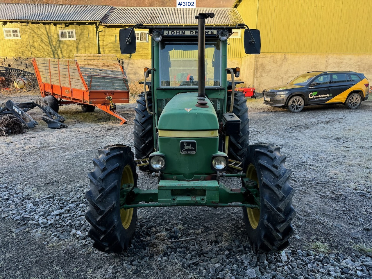 1981 John Deere 1140 Synchron with front loader - جرار: صورة 2 1981 John Deere 1140 Synchron with front loader - جرار: صورة 2