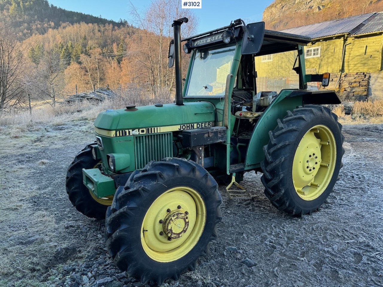 1981 John Deere 1140 Synchron with front loader - جرار: صورة 3 1981 John Deere 1140 Synchron with front loader - جرار: صورة 3