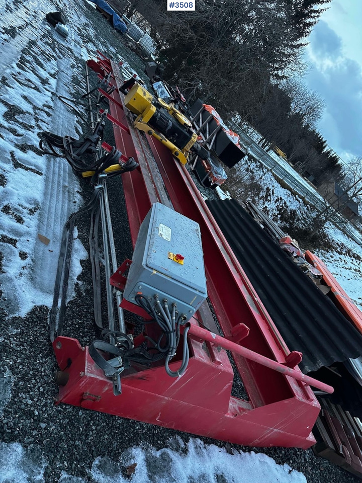 رافعة جسرية 1983 KONE WK-0582 5000 kg Traverskran: صورة 6