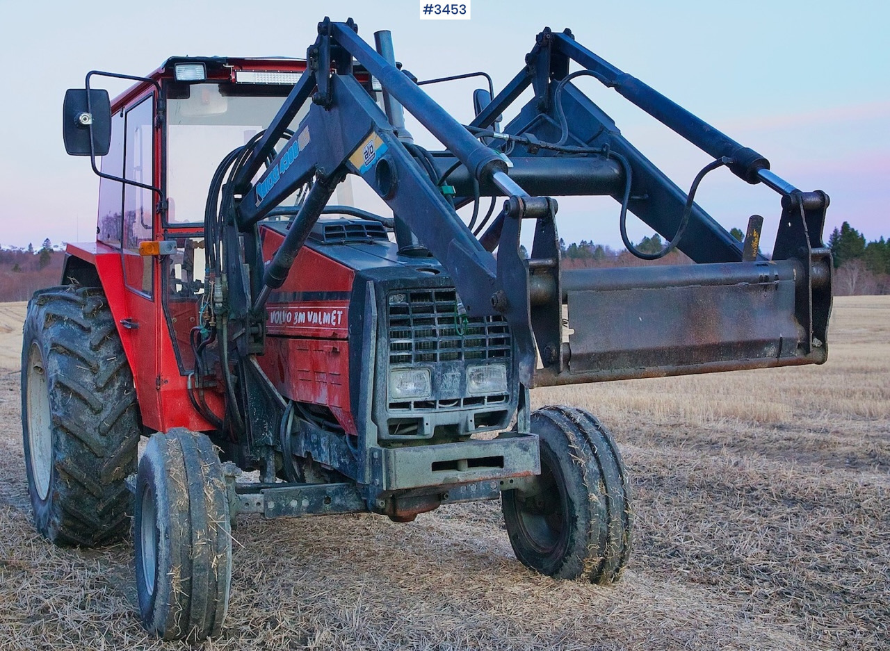1984 Valmet 505 turbo w/ Front loader - جرار: صورة 1 1984 Valmet 505 turbo w/ Front loader - جرار: صورة 1