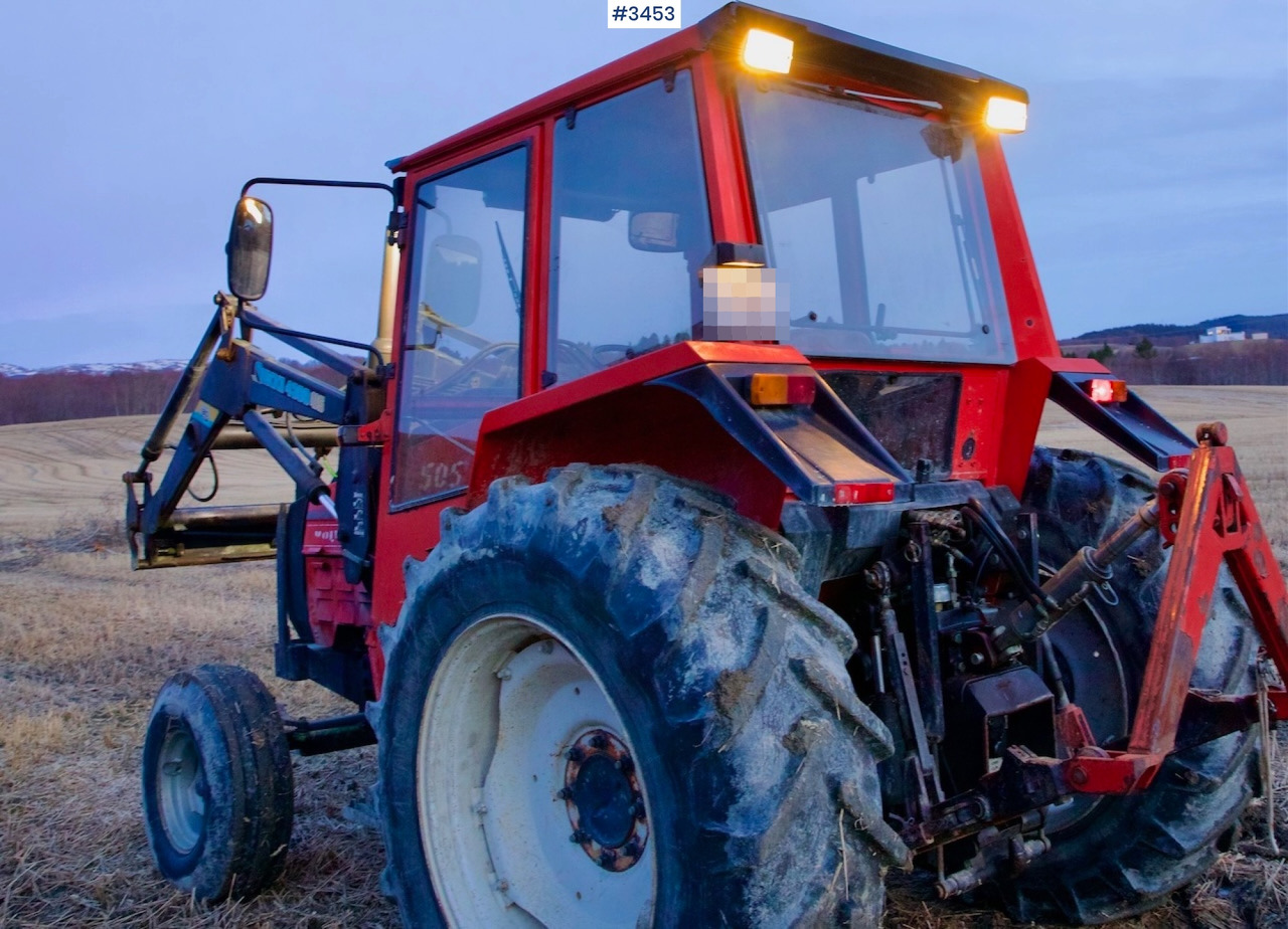 1984 Valmet 505 turbo w/ Front loader - جرار: صورة 4 1984 Valmet 505 turbo w/ Front loader - جرار: صورة 4