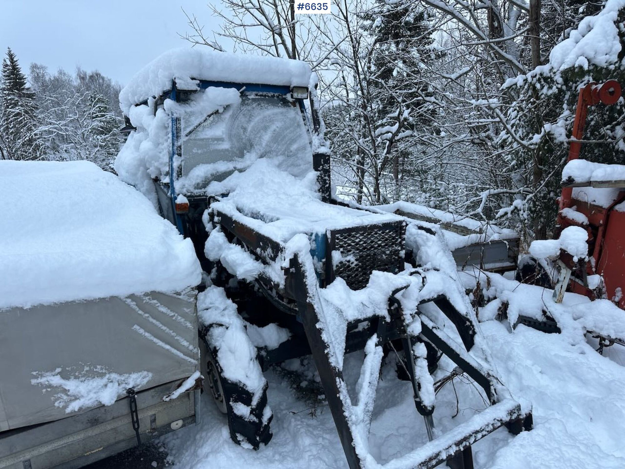 1985 Iseki 4451 tractor w/ front loader. - جرار: صورة 3 1985 Iseki 4451 tractor w/ front loader. - جرار: صورة 3