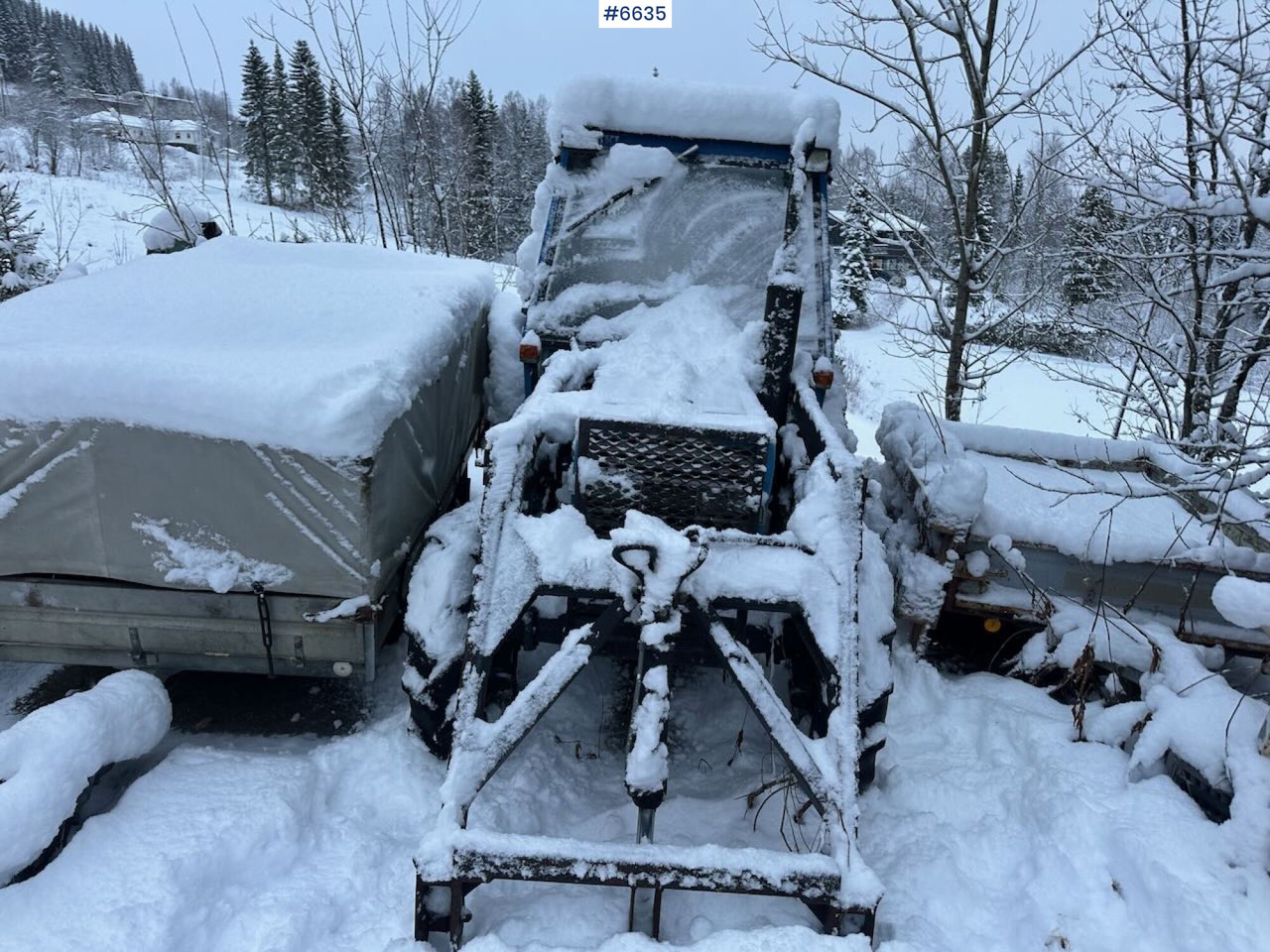 1985 Iseki 4451 tractor w/ front loader. - جرار: صورة 2 1985 Iseki 4451 tractor w/ front loader. - جرار: صورة 2