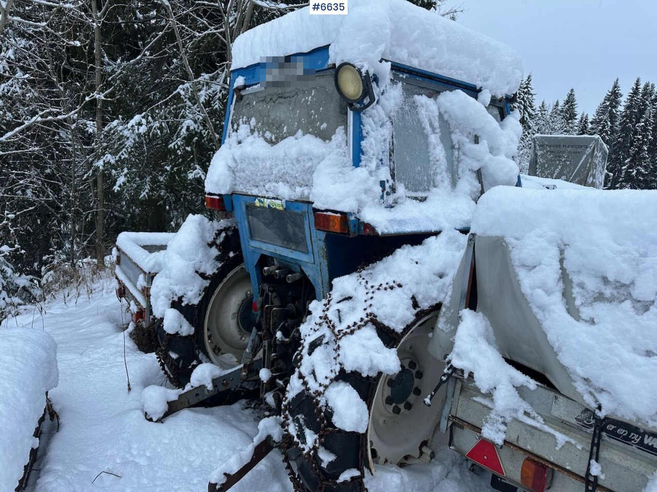 1985 Iseki 4451 tractor w/ front loader. - جرار: صورة 4 1985 Iseki 4451 tractor w/ front loader. - جرار: صورة 4
