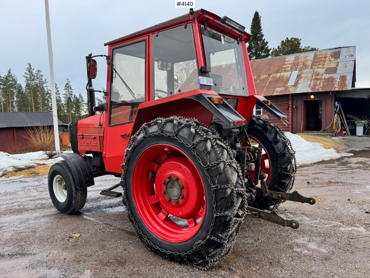 جرار 1985 Valmet 4x2 w/ Brackets.: صورة 6