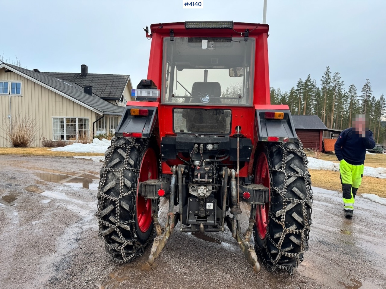 جرار 1985 Valmet 4x2 w/ Brackets.: صورة 8
