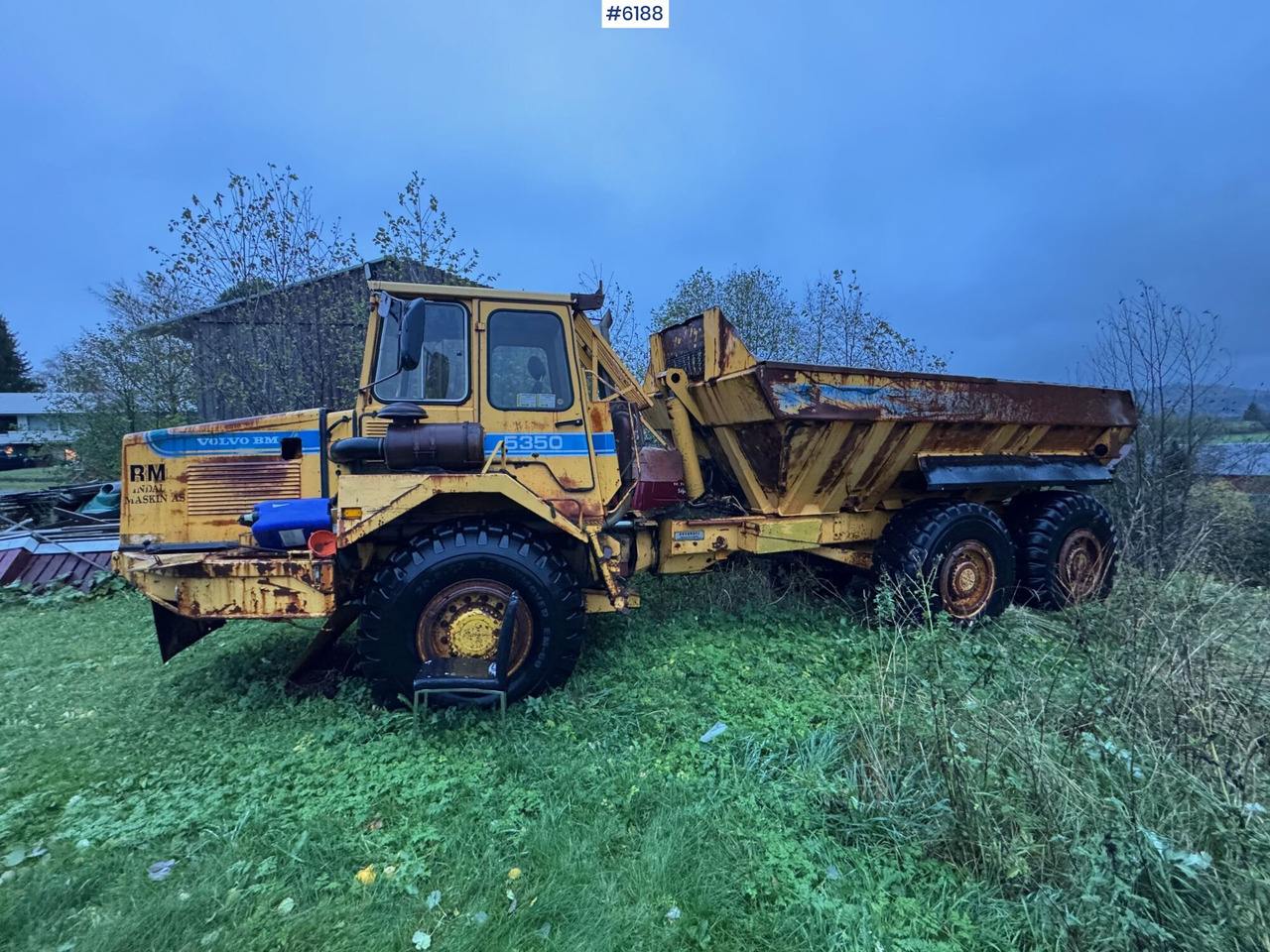 1985 Volvo BM 5350B 6x6 dumper - شاحنة قلاب مفصلية: صورة 2 1985 Volvo BM 5350B 6x6 dumper - شاحنة قلاب مفصلية: صورة 2