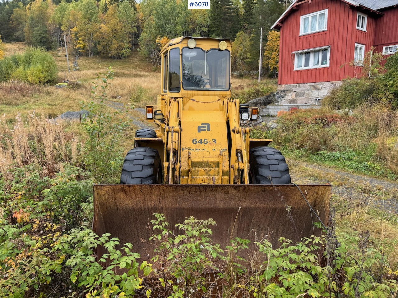 1986 Fiat-Allis 645-B Wheel Loader. - اللودر بعجل: صورة 5 1986 Fiat-Allis 645-B Wheel Loader. - اللودر بعجل: صورة 5