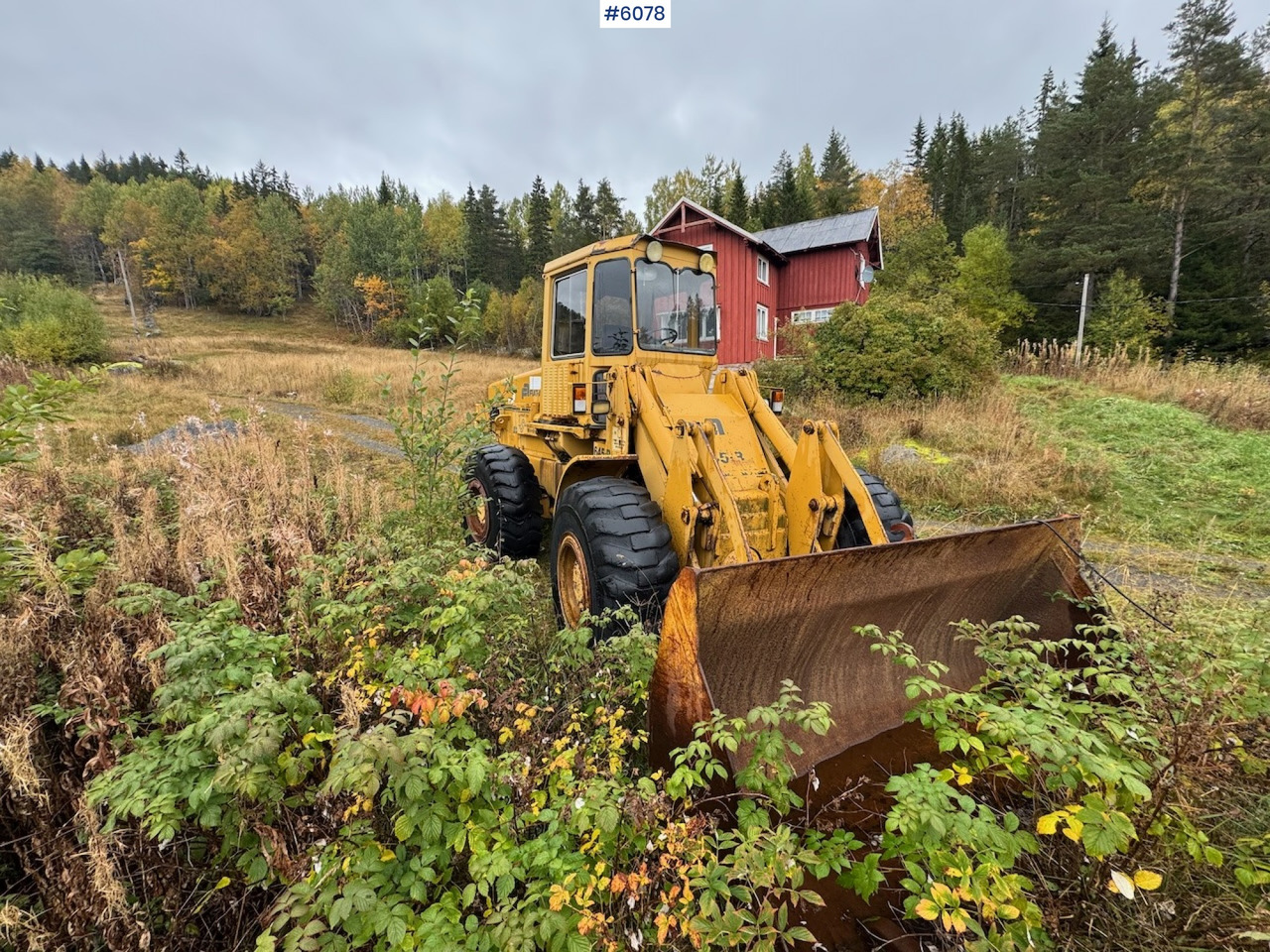 1986 Fiat-Allis 645-B Wheel Loader. - اللودر بعجل: صورة 4 1986 Fiat-Allis 645-B Wheel Loader. - اللودر بعجل: صورة 4