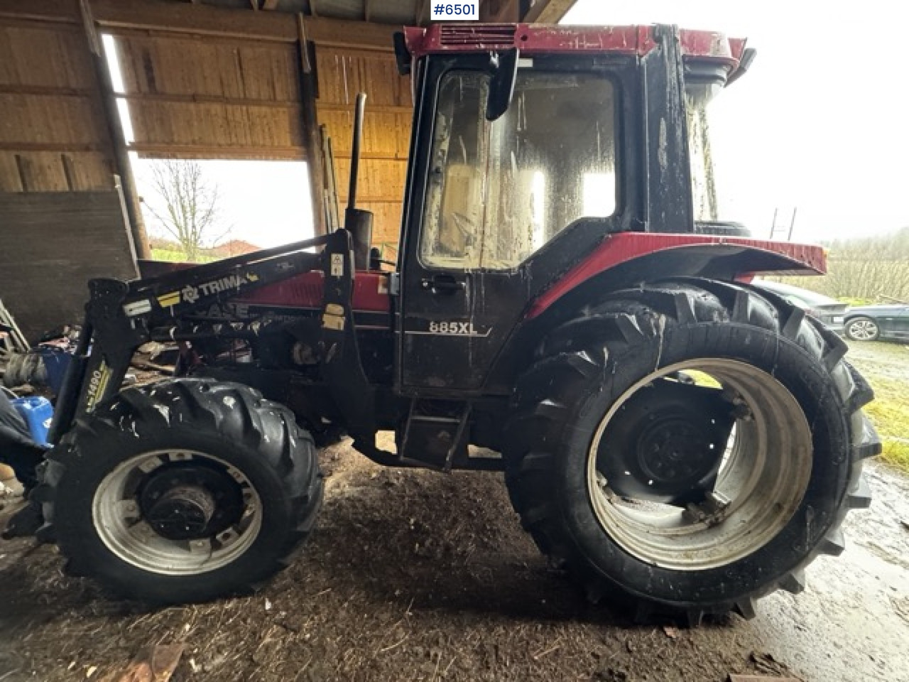 1987 Case IH 885XL tractor with Trima front loader - جرار: صورة 4 1987 Case IH 885XL tractor with Trima front loader - جرار: صورة 4