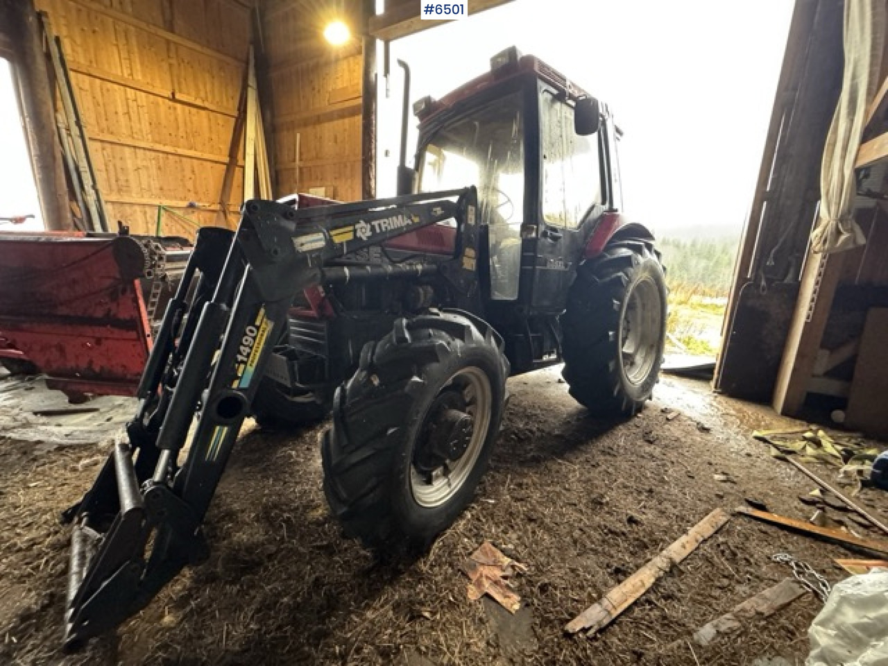 1987 Case IH 885XL tractor with Trima front loader - جرار: صورة 1 1987 Case IH 885XL tractor with Trima front loader - جرار: صورة 1