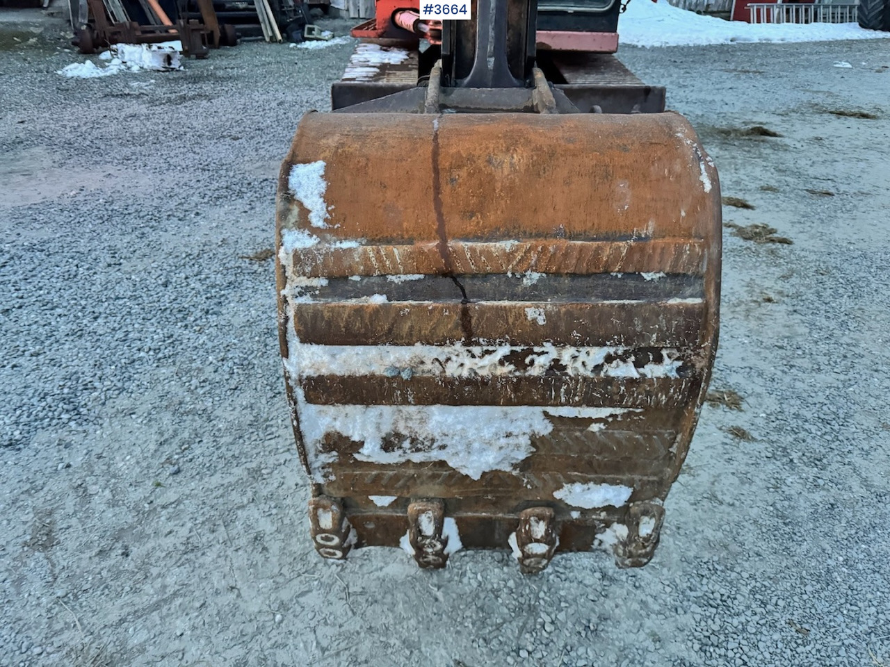 حفارة 1987 Schaeff HR30 Tracked excavator with two buckets.: صورة 25