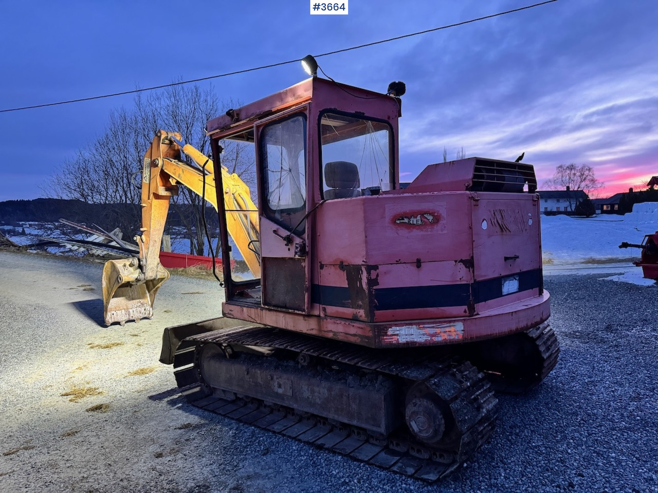 حفارة 1987 Schaeff HR30 Tracked excavator with two buckets.: صورة 13