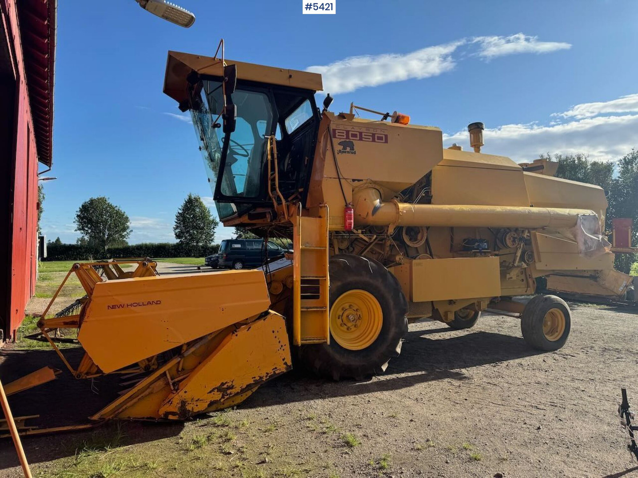 1988 New Holland 8050 - حصادة موحَّدة: صورة 2 1988 New Holland 8050 - حصادة موحَّدة: صورة 2