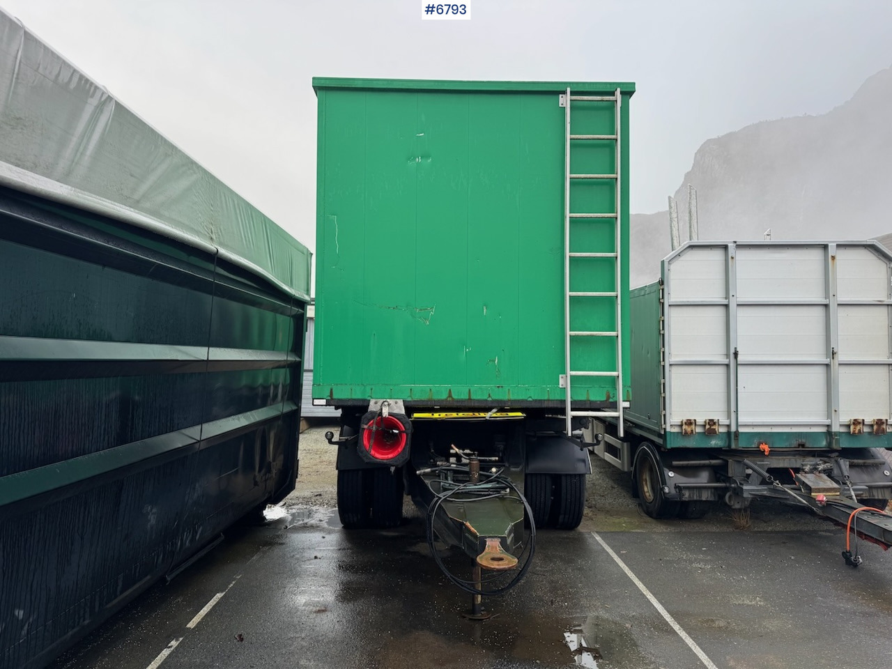 1988 O.L.ENGEN 2PV-200 K Tipper trailer. - مقطورة زراعية قلابة: صورة 4 1988 O.L.ENGEN 2PV-200 K Tipper trailer. - مقطورة زراعية قلابة: صورة 4