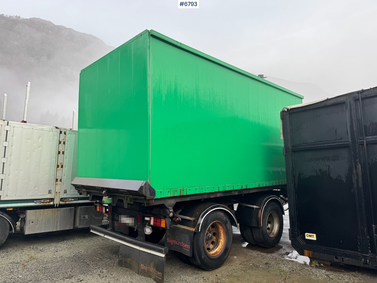 1988 O.L.ENGEN 2PV-200 K Tipper trailer. - مقطورة زراعية قلابة: صورة 1 1988 O.L.ENGEN 2PV-200 K Tipper trailer. - مقطورة زراعية قلابة: صورة 1