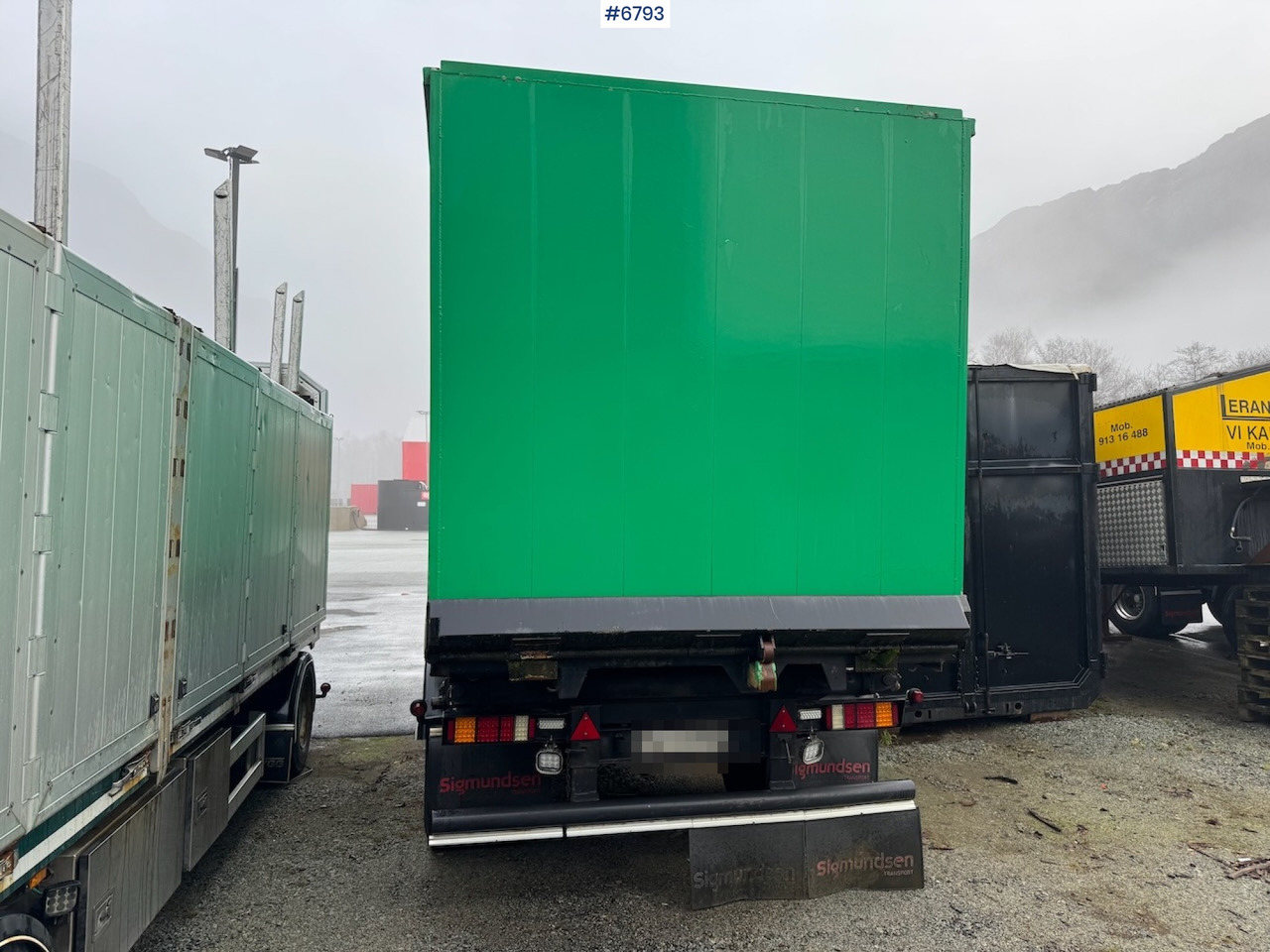 1988 O.L.ENGEN 2PV-200 K Tipper trailer. - مقطورة زراعية قلابة: صورة 3 1988 O.L.ENGEN 2PV-200 K Tipper trailer. - مقطورة زراعية قلابة: صورة 3