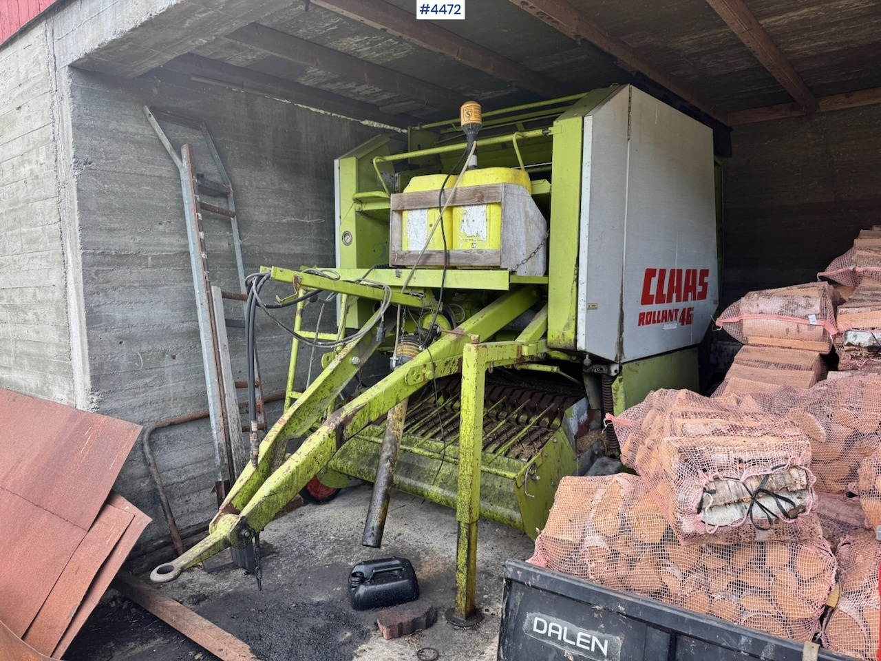 1990 Claas Rollant 46 Round Baler - معدات تيبيس التبن: صورة 1 1990 Claas Rollant 46 Round Baler - معدات تيبيس التبن: صورة 1