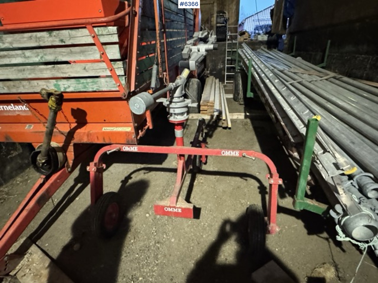 1990 Omme water tanker with Rovatti pump, cannon and pipes - آلة: صورة 4 1990 Omme water tanker with Rovatti pump, cannon and pipes - آلة: صورة 4