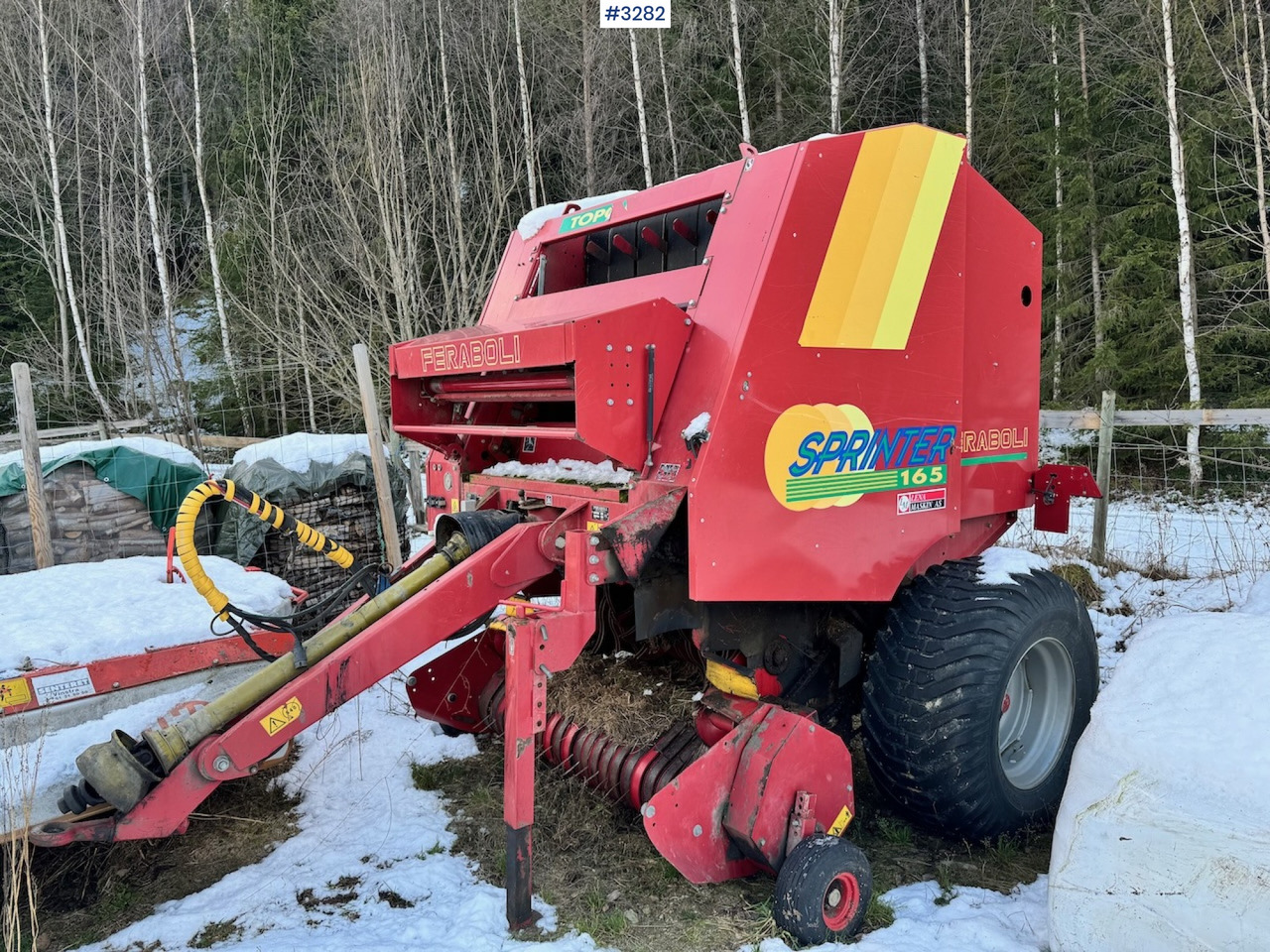 1992 Feraboli 165T PC rundballepresse - معدات تيبيس التبن: صورة 1 1992 Feraboli 165T PC rundballepresse - معدات تيبيس التبن: صورة 1