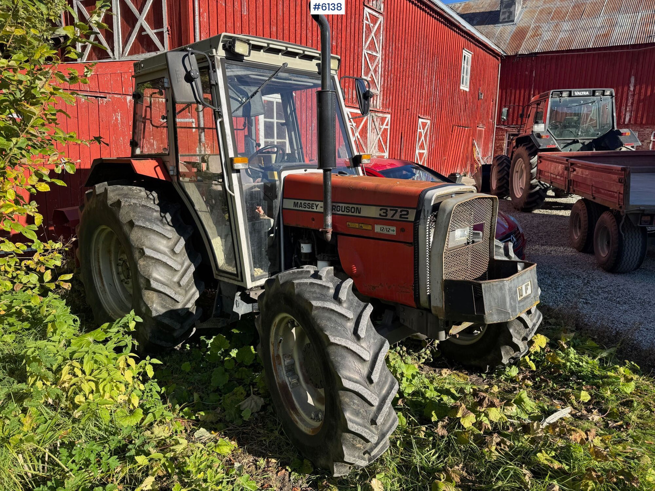 1992 Massey Ferguson 372 - جرار: صورة 4 1992 Massey Ferguson 372 - جرار: صورة 4