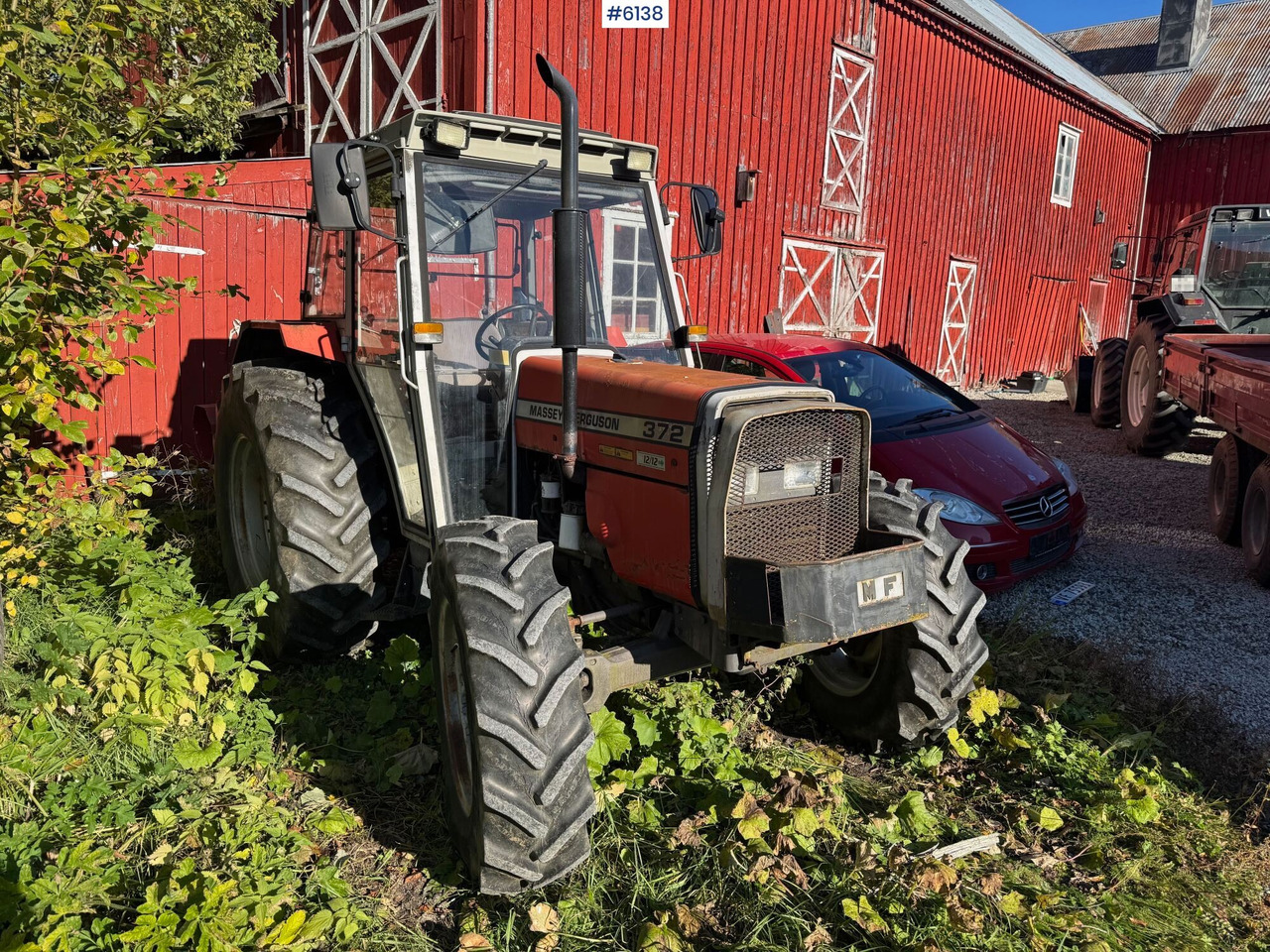 1992 Massey Ferguson 372 - جرار: صورة 5 1992 Massey Ferguson 372 - جرار: صورة 5