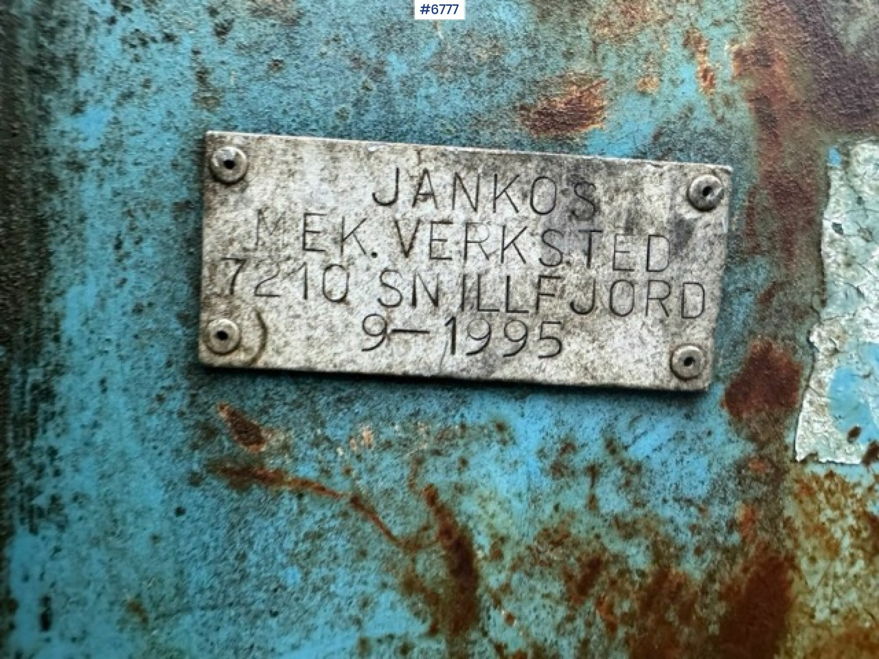 جرار 1993 Valmet 8100 with Hiab FMV crane and log trailer: صورة 33