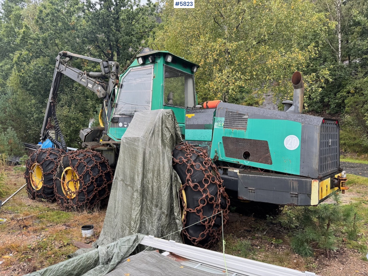 1994 Timberjack 1270 - حصادة الأخشاب: صورة 3 1994 Timberjack 1270 - حصادة الأخشاب: صورة 3